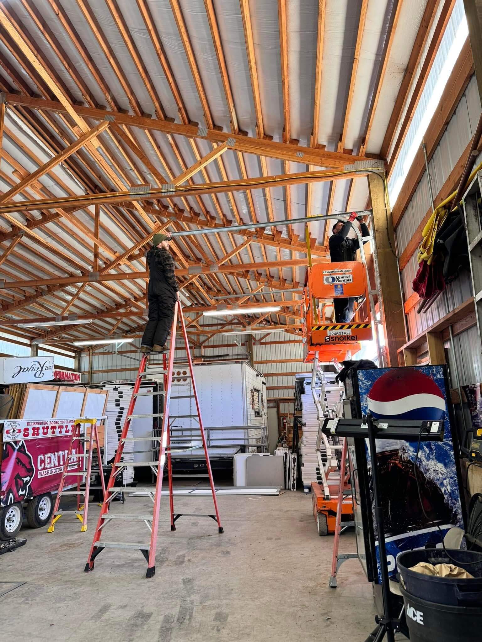 ellensburg rodeo installation interior for davis garage doors.