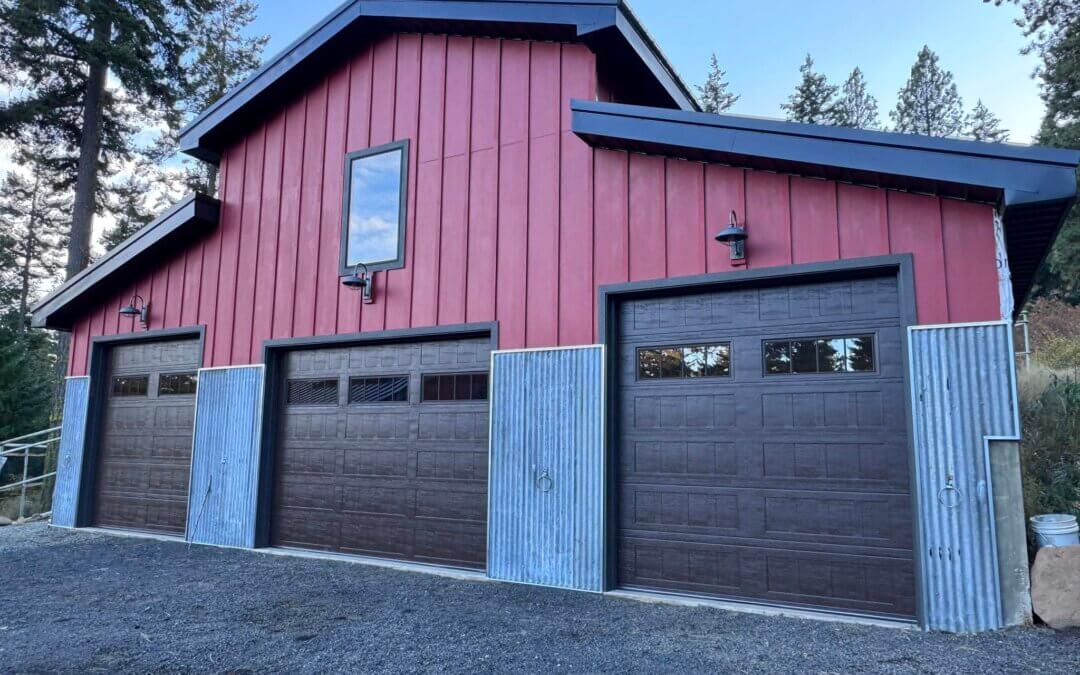 Beautiful Garage Door Install in Cle Elum, Washington